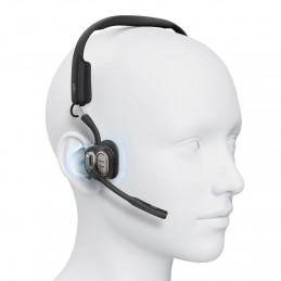 SHOKZ C610-AA-BK kuulokkeet ja kuulokemikrofoni Langaton Ear-hook Toimisto puhelukeskus USB A-tyyppi Bluetooth musta