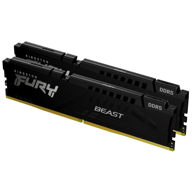 Kingston Technology FURY Beast muistimoduuli 128 GB 2 x 64 GB DDR5 5600 MT s