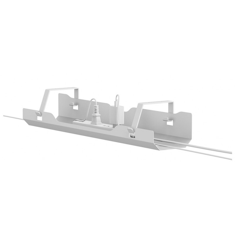 Neomounts ADS07-122WH kaapelinjärjestäjä Universaali Kaapelihylly Valkoinen 1 kpl