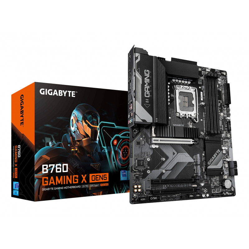 GIGABYTE B760 GAMING X GEN5 emolevy Intel B760 LGA 1700 ATX