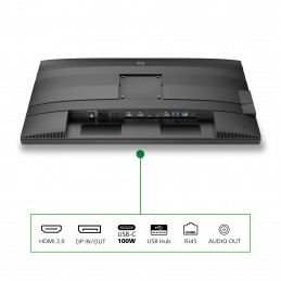 Philips 5000 series 27B2G5601 00 tietokoneen litteä näyttö 68,6 cm (27") 2560 x 1440 pikseliä Quad HD LCD musta