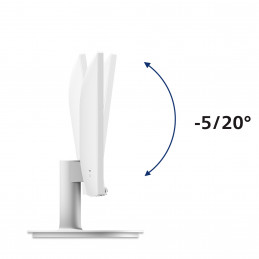 Philips V Line 241V8AW 00 tietokoneen litteä näyttö 60,5 cm (23.8") 1920 x 1080 pikseliä Full HD LCD Valkoinen
