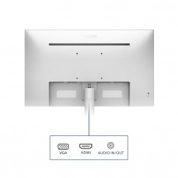 Philips V Line 241V8AW 00 tietokoneen litteä näyttö 60,5 cm (23.8") 1920 x 1080 pikseliä Full HD LCD Valkoinen