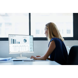 Philips V Line 241V8AW 00 tietokoneen litteä näyttö 60,5 cm (23.8") 1920 x 1080 pikseliä Full HD LCD Valkoinen