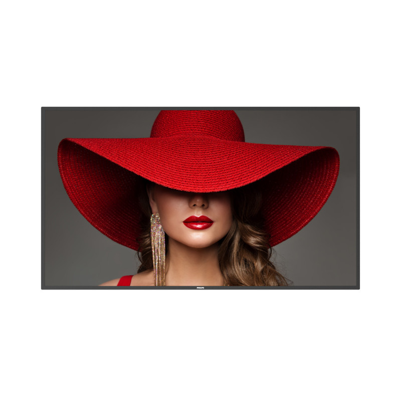 Philips 65BDL4650D Digitaalinen litteä infotaulu 165,1 cm (65") LCD Wi-Fi 500 cd m² 4K Ultra HD musta Sisäänrakennettu