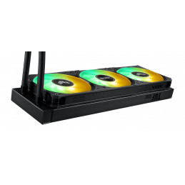 ASUS TUF Gaming LC III 360 ARGB LCD Suoritin All-in-one-nesteenjäähdytin 12 cm musta 1 kpl