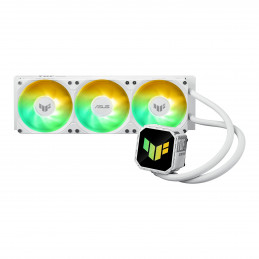 ASUS TUF Gaming LC III 360 ARGB White Edition Tietokonekotelo All-in-one-nesteenjäähdytin 12 cm Valkoinen