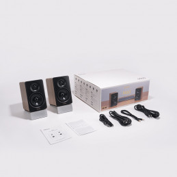 Edifier M60 musta, Puu Langallinen & langaton 66 W