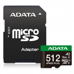 ADATA Speed Plus 512 GB MicroSDXC Luokka 10