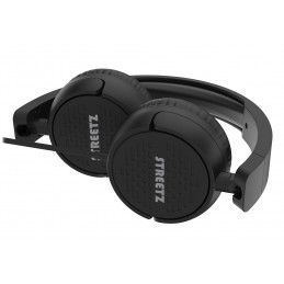 Streetz HC210-BLK kuulokkeet ja kuulokemikrofoni Langallinen Pääpanta Puhelut Musiikki USB Type-C musta