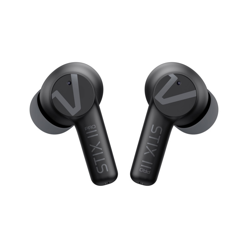 Veho VEP-771-STIX2-PRO-B kuulokkeet ja kuulokemikrofoni Langaton In-ear Puhelut Musiikki Urheilu Päivittäinen musta