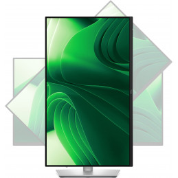 DELL Pro Plus P2425D tietokoneen litteä näyttö 61 cm (24") 2560 x 1440 pikseliä Quad HD LCD musta, Hopea