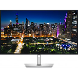 DELL UltraSharp U3225QE tietokoneen litteä näyttö 80 cm (31.5") 3840 x 2160 pikseliä 4K Ultra HD LCD musta, Hopea
