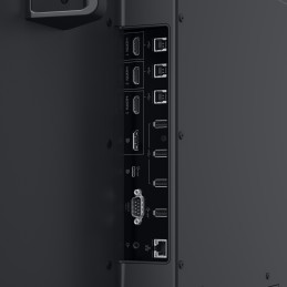 DELL P6524QT Interaktiivinen litteä paneeli 163,9 cm (64.5") LCD 350 cd m² 4K Ultra HD musta Kosketusnäyttö