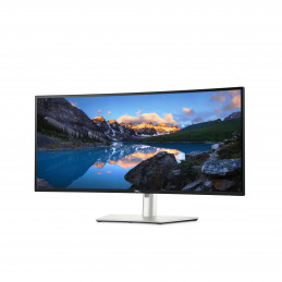 DELL UltraSharp U3425WE tietokoneen litteä näyttö 86,7 cm (34.1") 3440 x 1440 pikseliä Wide Quad HD LCD musta, Hopea