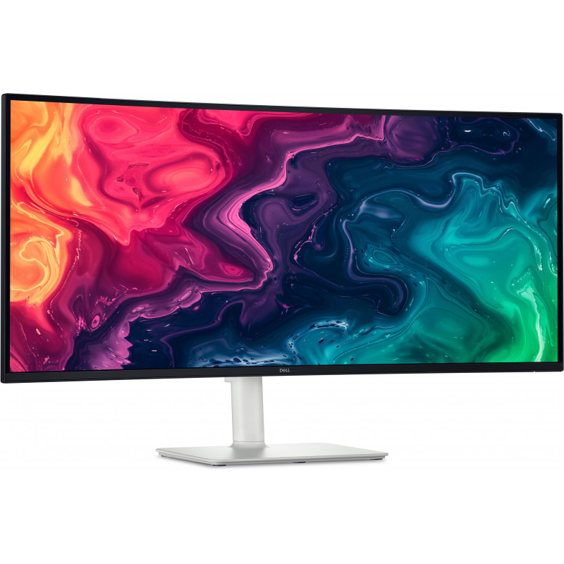 DELL Plus S3425DW tietokoneen litteä näyttö 86,4 cm (34") 3440 x 1440 pikseliä Wide Quad HD LCD Hopea