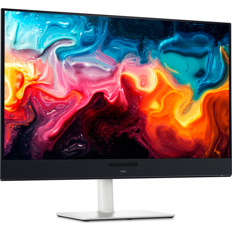 DELL Plus S3225QC tietokoneen litteä näyttö 80,3 cm (31.6") 3840 x 2160 pikseliä 4K Ultra HD QD-OLED musta, Hopea