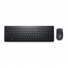 DELL KM3322W näppäimistö Sisältää hiiren Office Langaton RF QWERTY Pohjoismainen musta