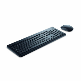 DELL KM3322W näppäimistö Sisältää hiiren Office Langaton RF QWERTY Pohjoismainen musta