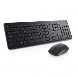 DELL KM3322W näppäimistö Sisältää hiiren Office Langaton RF QWERTY Pohjoismainen musta