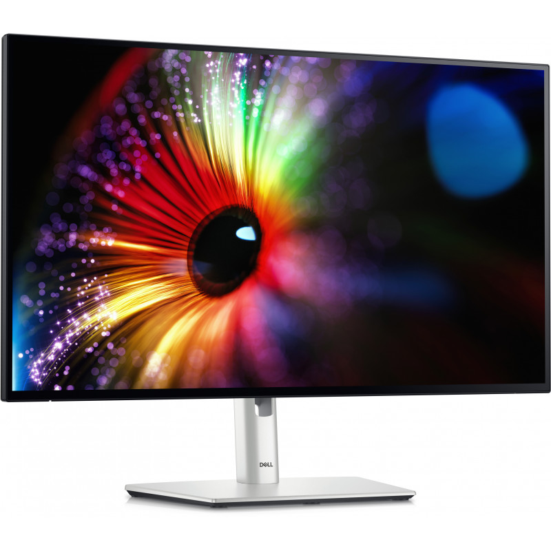 DELL UltraSharp U2724D tietokoneen litteä näyttö 68,6 cm (27") 2560 x 1440 pikseliä Quad HD LCD musta, Hopea