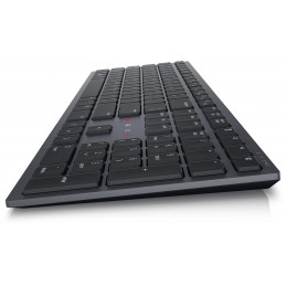 DELL KB900 näppäimistö Office RF Wireless + Bluetooth QWERTY Pohjoismainen Grafiitti