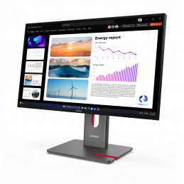 Lenovo ThinkVision P24Q-40 LED display 60,5 cm (23.8") 2560 x 1440 pikseliä Quad HD LCD musta