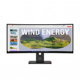 Lenovo ThinkVision T34WD-40 LED display 86,4 cm (34") 3440 x 1440 pikseliä Wide Quad HD musta