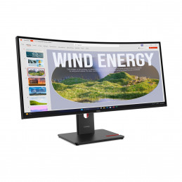 Lenovo ThinkVision T34WD-40 LED display 86,4 cm (34") 3440 x 1440 pikseliä Wide Quad HD musta