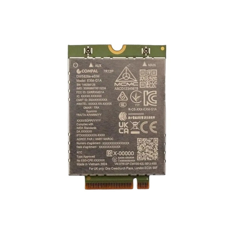 DELL DW5826E Sisäinen WWAN