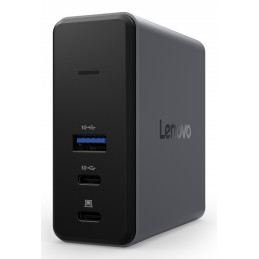 Lenovo X9 Charging GaN Dock Langallinen USB 3.2 Gen 2 (3.1 Gen 2) Type-C Harmaa