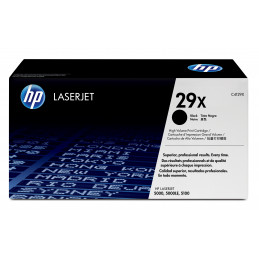 HP 29X High Yield Black Original LaserJet Toner Cartridge värikasetti 1 kpl Alkuperäinen musta