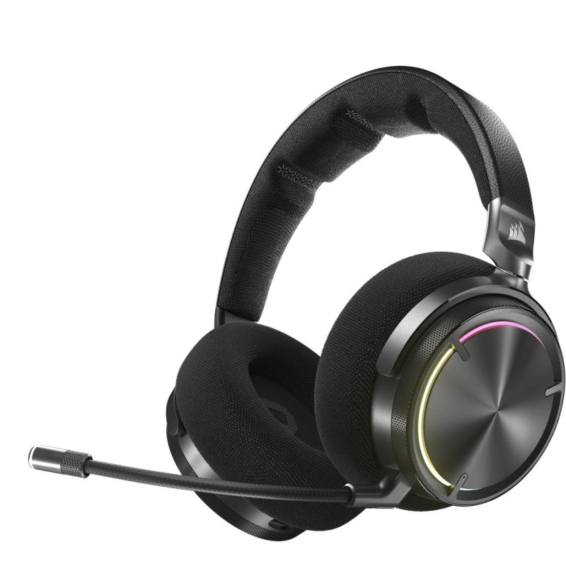 Corsair VIRTUOSO MAX Kuulokkeet Langaton Pääpanta Pelaaminen Bluetooth musta, Hiili
