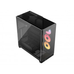 Corsair 4500X RS-R ARGB Tempered Glass Mid-Tower, Black Midi Tower musta