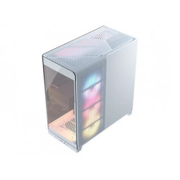 Corsair 4500X RS-R ARGB Tempered Glass Mid-Tower, White Midi Tower Valkoinen