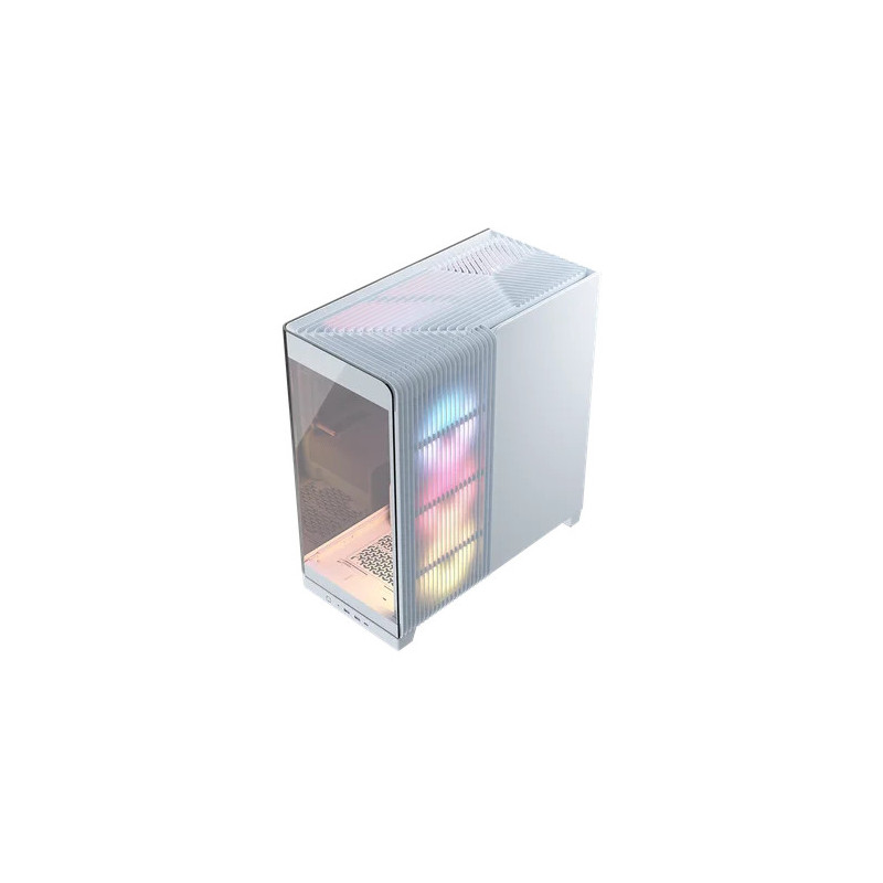 Corsair 4500X RS-R ARGB Tempered Glass Mid-Tower, White Midi Tower Valkoinen