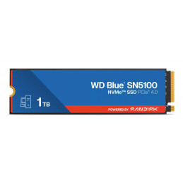 Western Digital WD Blue SN5100 1 TB M.2 PCI Express 4.0 NVMe QLC 3D NAND