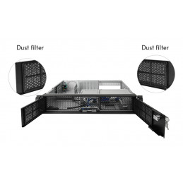 Chieftec UNC-209S-B tietokonekotelo Teline musta 400 W