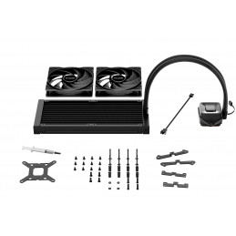 be quiet! PURE LOOP 3 Suoritin All-in-one-nesteenjäähdytin 14 cm musta