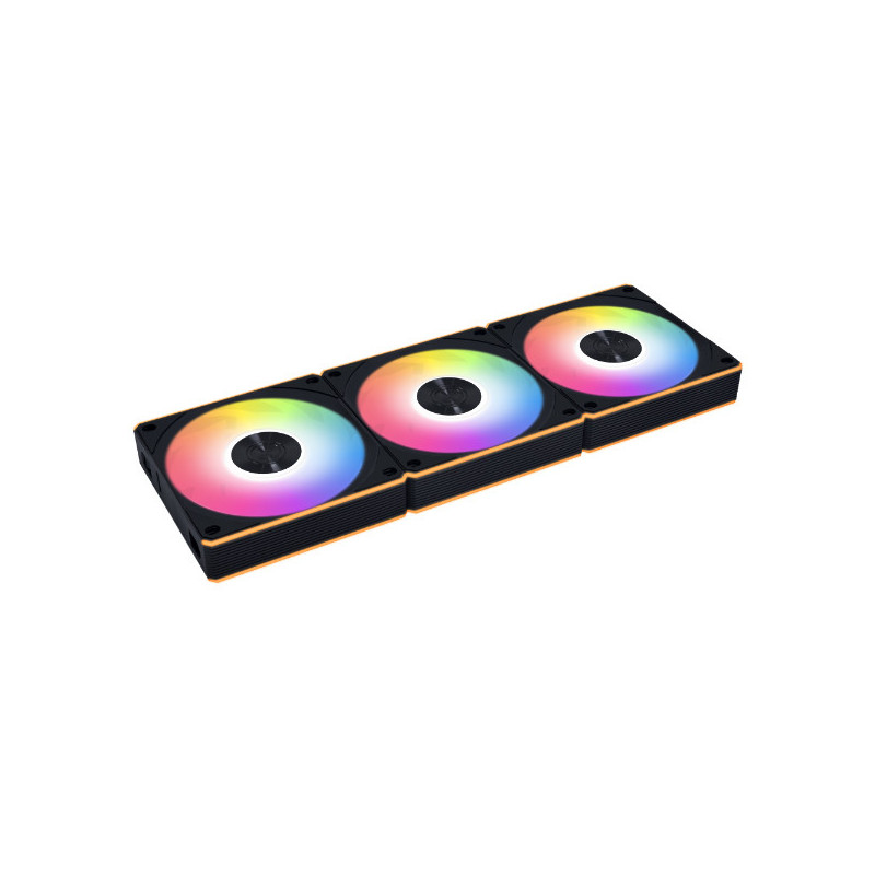 Lian Li Gehäuselüfter 12RCL1W3B Tietokonekotelo Tuuletin 12 cm musta