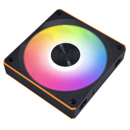 Lian Li Gehäuselüfter 12RCL1W1B Tietokonekotelo Tuuletin 12 cm musta