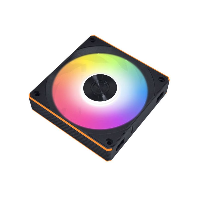 Lian Li Gehäuselüfter 12RCL1W1B Tietokonekotelo Tuuletin 12 cm musta