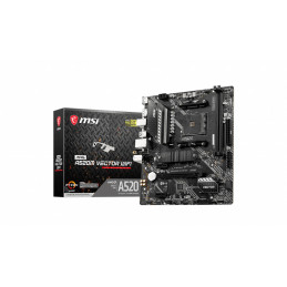MSI MAG A520M VECTOR WIFI emolevy AMD A520 Kanta AM4 mikro ATX