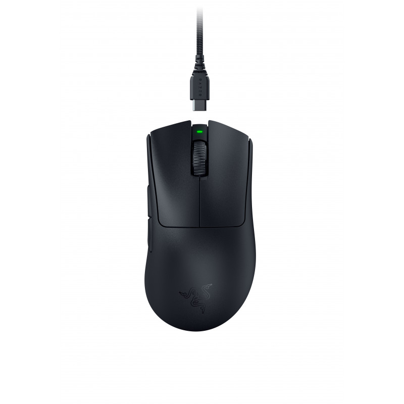 Razer DeathAdder V3 Pro hiiri Pelaaminen Oikeakätinen RF Wireless + USB Type-C Optinen 30000 DPI