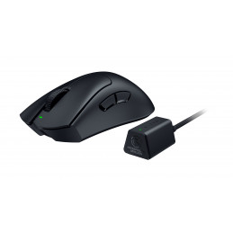 Razer DeathAdder V3 Pro hiiri Pelaaminen Oikeakätinen RF Wireless + USB Type-C Optinen 30000 DPI