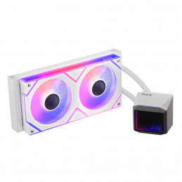 XPG LEVANTE II Suoritin Nestejäähdytyspakkaus 12 cm Valkoinen