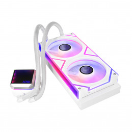 XPG LEVANTE II Suoritin Nestejäähdytyspakkaus 12 cm Valkoinen