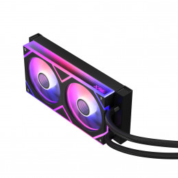 XPG LEVANTE II Suoritin Nestejäähdytyspakkaus 12 cm musta