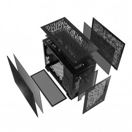 XPG VALOR AIR Midi Tower musta