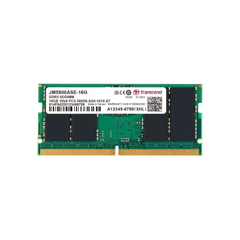 Transcend JetRam JM5600ASE-16G muistimoduuli 16 GB 1 x 16 GB DDR5